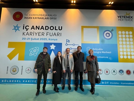 Eğitim Fakültesi Öğrencileri İç Anadolu Kariyer Fuarına (İKAF’25) katıldı